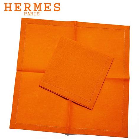 hermes napkin orange|hermes tableware catalog.